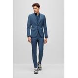 Extra-slim-fit Suit In A Super-flex Wool Blend