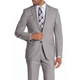 Malbin Two Button Notch Collar Slim Fit Wool Suit Separates Jacket