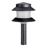 Sterno Home (#GL42171) Two-tiered Outdoor Landscaping Path Light Black (Power Pack and Landscape Wire Sold Separately)