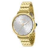 Womens Invicta Wildflower Lady 36mm Gold/Silver Dial Watch-37419