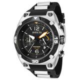 Invicta Men's Watch Aviator Quartz Two Tone Black And Silver Tone