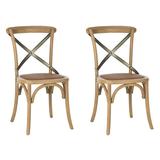 Set of 2 Graham Side Chairs - Almond - Beige