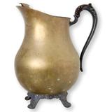 Oxidized Nickel Patina Ice Water Pitcher - New England Mercantile