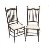 Antique Oak Side Chairs - Set of 2 - Fleur de Lex Antiques - Brown