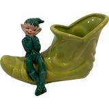 California Pottery Elf on Boot