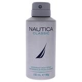 Nautica Classic Deodorant Body Spray by Nautica for Men - 5 oz Body Spray
