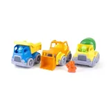 Green Toys Construction Trucks - 3 Vehicle Gift Set