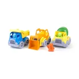 Green Toys Construction Trucks - 3 Vehicle Gift Set