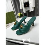 Ladies high heel sandals slippers fashion designer summer dresses flipflop elegant mature women sandals size 35-42