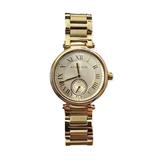 Michael Kors Accessories | Michael Kors Gold Champagne Dial Classic Large Wristwatch | Color: Gold/Yellow | Size: Os