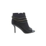 Vince Camuto Ankle Boots: Black Shoes - Women's Size 7 1/2 - Peep Toe