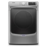 Maytag 27 in. 7.3 cu. ft. Stackable Electric Dryer with Extra Power, Sanitize, Steam & Quick Dry Cycle - Metallic Slate