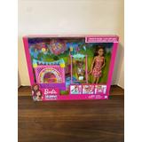 Barbie Skipper Babysitters Inc. Bounce House Dolls And Playset