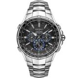 Seiko Coutura Radio Sync Solar Watch Steel Bracelet Men's Watch Ssg009