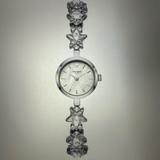 Kate Spade Jewelry | Nwt Kate Spade Star Mini Acrylic Crystal Gramercy Bracelet Quartz Watch | Color: Silver/White | Size: Os