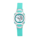 Armitron Pro Sport Womens Chronograph Digital Green Strap Watch 45/7012tel, One Size