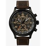Timex Mens Expedition Brown Dial Chronograph Watch T49905