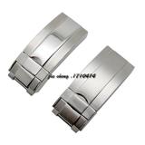 16mm x 9mm new stainless steel watch band strap buckle deployment clasp for rolex bands