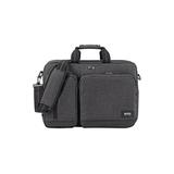 Solo Urban Carrying Case (Briefcase) for 15.6" Apple iPad Notebook - Gray, Black - Damage Resistant - Polyester Body - Handle, Shoulder Strap, Backpac