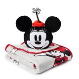 Disney Toys | Disney Gray & Red Mickey Mouse Snowy Day Nogginz Pillow & Blanket | Color: Gray/Red | Size: Mickey - Snowy Day