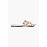 Bay Embellished Canvas Sandals