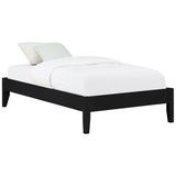 Coaster Hounslow Platform Bed Wood in Black/Brown/Green, Size 14.25 H x 42.75 W x 80.0 D in | Wayfair 306129T