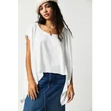 Care FP Angel Tee by We The Free at Free People, Ivory, XS