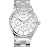 Fossil Modern Sophisticate Womens Watch Silver Dial Date Stainless
