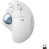 Logitech M575 Ergo Wireless Ergonomic Trackball Mouse Pc & Mac White