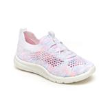 OshKosh B'gosh Girls' Sneakers WHITE - White & Pink Tahoe Water Sneaker - Girls