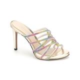 Kenneth Cole New York Women's Sandals RAINBOW - Pink & Green Bejeweled Twist-Strap Brooke Sandal - Women