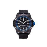 ProTek Carbon Dive Watch Carbon Case/Black&Blue Dial/Black Strap One Size PT1003