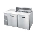 Randell 9200-513 60" Sandwich/Salad Prep Table w/ Refrigerated Base, 115v, Stainless Steel