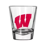 Logo Brands Wisconsin Badgers Ncaa Wisconsin 2Oz Gameday Shot Glass