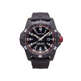 ProTek Carbon USMC Dive Watch Carbon Case/Black&Red Dial/Black Strap One Size PT1012