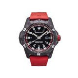ProTek Carbon USMC Dive Watch Carbon Case/Black&Red Dial/Red Strap One Size PT1012R