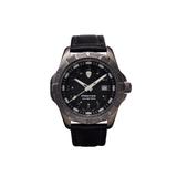 ProTek Steel Dive Watch SSIP Gunmetal Gray Case/Black Dial/Black Strap One Size PT2002
