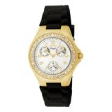 Invicta Women's Watches Gold - Black & Goldtone Angel 1643 Multifunction Watch