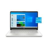 HP 14 FHD PC Laptop Intel Core i3-1115G4 4GB RAM 256GB SSD Windows 10 Home (S mode) Silver 14-dq2055wm