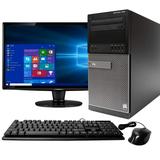 DELL Optiplex 7010 Tower Computer PC Intel Quad-Core i5 2TB HDD 16GB DDR3 RAM Windows 10 Pro DVD WIFI 22in Monitor USB Keyboard and Mouse (Used - Like New)