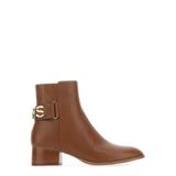 Logo Lettering Ankle Boots