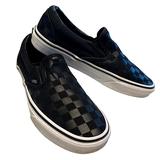 Vans Shoes | Authentic Vans, Ladies Size 8, Leather Trim, Like New! | Color: Black | Size: 8