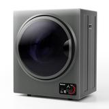 Costway 1.5 Cu .ft Clothes Dryer with with Stainless Steel Wall Mount-Gray