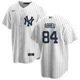 Albert Abreu Men's Nike White New York Yankees Home Replica Custom Jersey