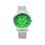 Bia Suffragette Watches Green Dial Ss Mesh Bracelet Steel One Size B1006
