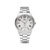 Bia Suffragette Watches White Dial Ss Link Bracelet Steel One Size B1017