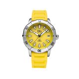 Bia Rosie Dive Watches Yellow Dial Yellow Strap Steel One Size B2014