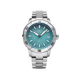 Bia Rosie Dive Watches Light Blue Dial Solid Link Bracelet Steel One Size B2005
