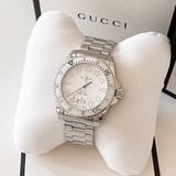 Gucci Accessories | Nwt Gucci Dive Bracelet Watch, 40mm Ya136336 | Color: Tan | Size: Os