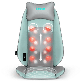 Massage Seat Cushion Binecer 3D Shiatsu Back Massager Mat with 3 Intensities&Modes Vibration Car Seat Massager Noiseless Lightweight for Home/Office/Car Use